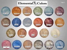 Luster Dust PICK YOUR COLOR 2 by Elemental Colors 2 gr cake decorating 