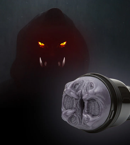 FLESHLIGHT Fantasy Freaks Predator Vagina Masturbator Stroker Gerippt - Bild 3 von 3