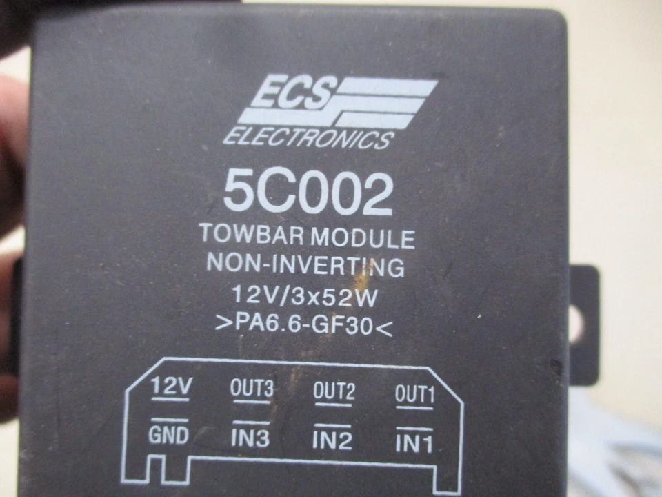 Honda Accord MK7 Steuergerät ECU Modul Anhängerkupplung AHK 12V 3x52W NEU ECS - Bild 2 von 4