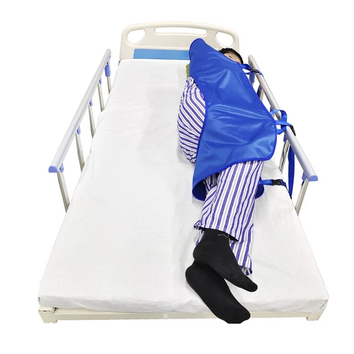 Dispositivo di tornitura paziente prevenire dolori letto svuotare il corpo fissaggio aiuto girare ABE L/M - Foto 8 di 24