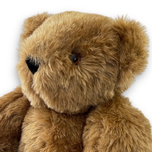 Classic Vermont Teddy Bear Handmade Jointed Brown Fur Plush Stuffed Animal 15" - Picture 3 of 9