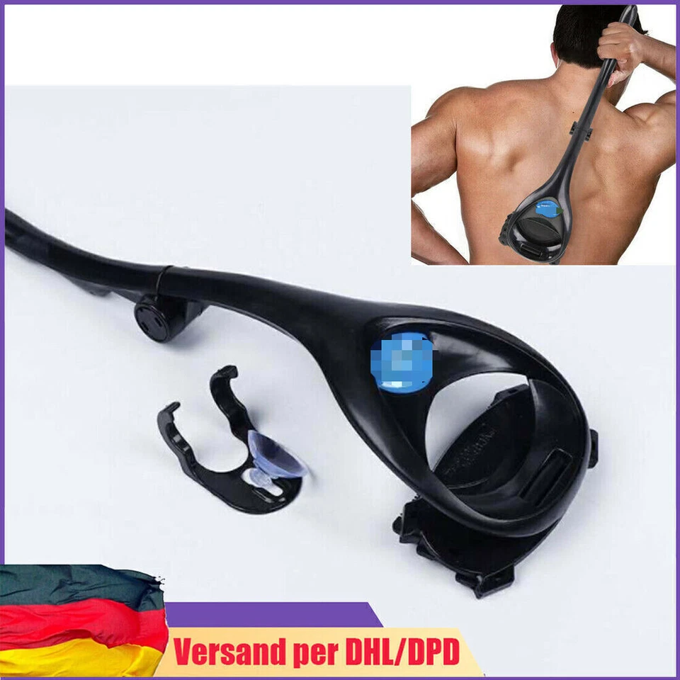 Rückenrasierer für Männer Haarentfernungsset Behaarter Selbstpflegewerkzeug DE - Bild 2 von 4