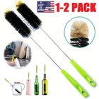 2PCS Bottle Cleaning Brush Long Bottle Narrow Neck Bottle Brush Pipe Cleaner USA