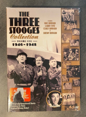 The Three Stooges Collection: Volume 5: 1946-1948 (DVD) - NIB