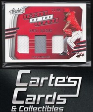 Raisel Iglesias 2021 Panini Absolute #TT3-RI Tools of the Trade 3 Swatch 21/99