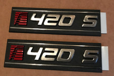 2008-2009 Rare Saleen Racecraft 420s Ford Mustang Fender Badges Set