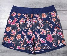 Womens Plus Size Swim Shorts Swimwear High Quality Blue Pattern Size