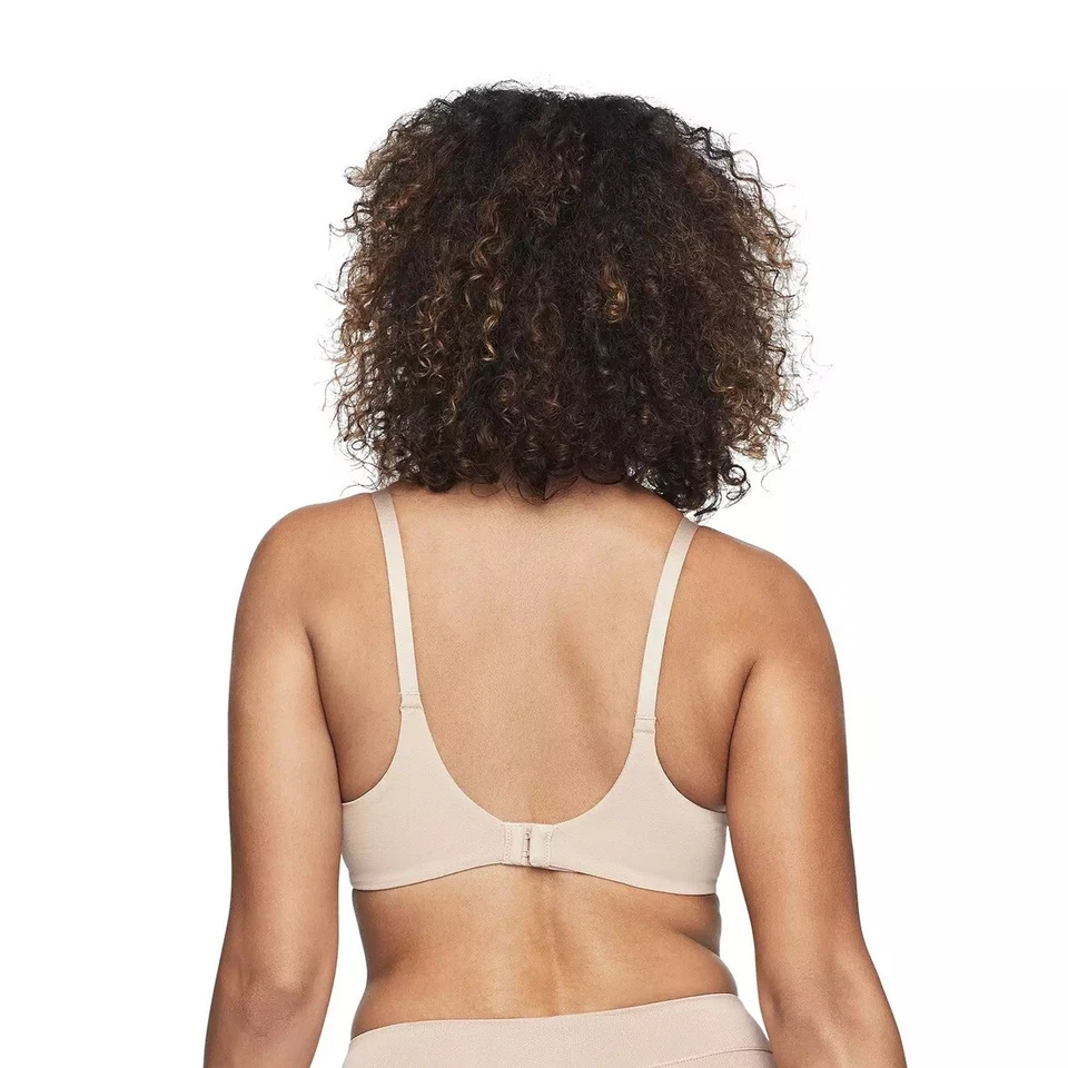 Warner's Invisible Bliss Cotton Wirefree Bra with Lift RN0141A  Almond 38D NWT - Image 2 of 3