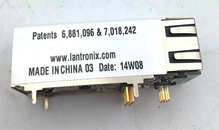 Lantronix Xport AR Networking Module XP3002000-01R Rev G15 New - Image 4 of 4