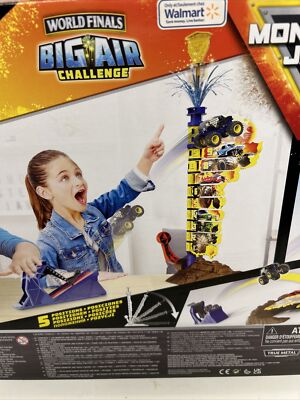 Monster Jam World Finals Big Air Challenge Playset 30 Years