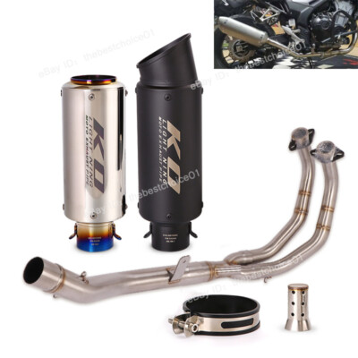 For Honda CBR500R CB500X CB500F 2013-2023 Full Exhaust System Front Header Pipe