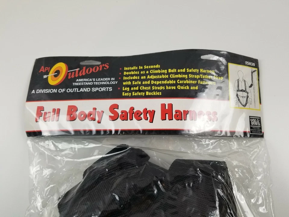 API Outdoors Full Body Safety Harness Tree Stand Hunting - Image 2 of 4