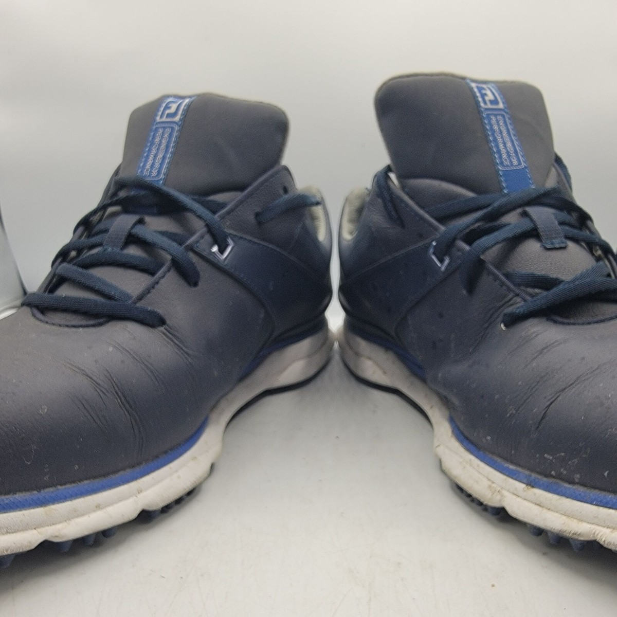 Footjoy Pro SL Spikeless Mens 12M Blue Golf Shoes 53812 Low 