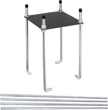 7" Basketball Hoop Ground Anchor Kit Universal for Silverback Goaliath Hoopstar