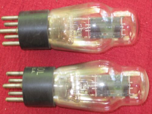 2  Vintage console radio Tung-sol coke bottle vacuum tubes - Picture 1 of 5