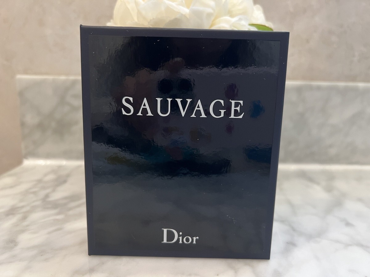 NEW DIOR men Sauvage Eau de Parfum 0.34oz/10ml & Shower gel