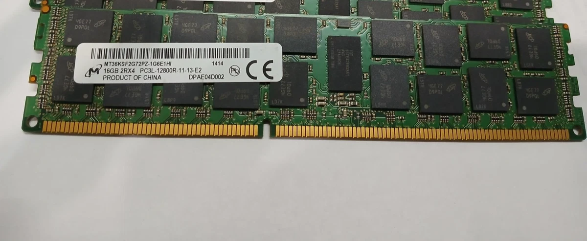 PC3-12800 (DDR3-1600) Server RAM ECC 1 Modules for sale | eBay