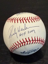 Rickey Henderson Signed Baseball with Tristar COA