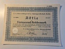 E.A. Schwerdtfeger & Co. Aktiengesellschaft 1938
