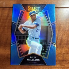 BILLY WILLIAMS 2022 PANINI SELECT PREMIER LIGHT BLUE PARALLEL #177 CUBS #D /149