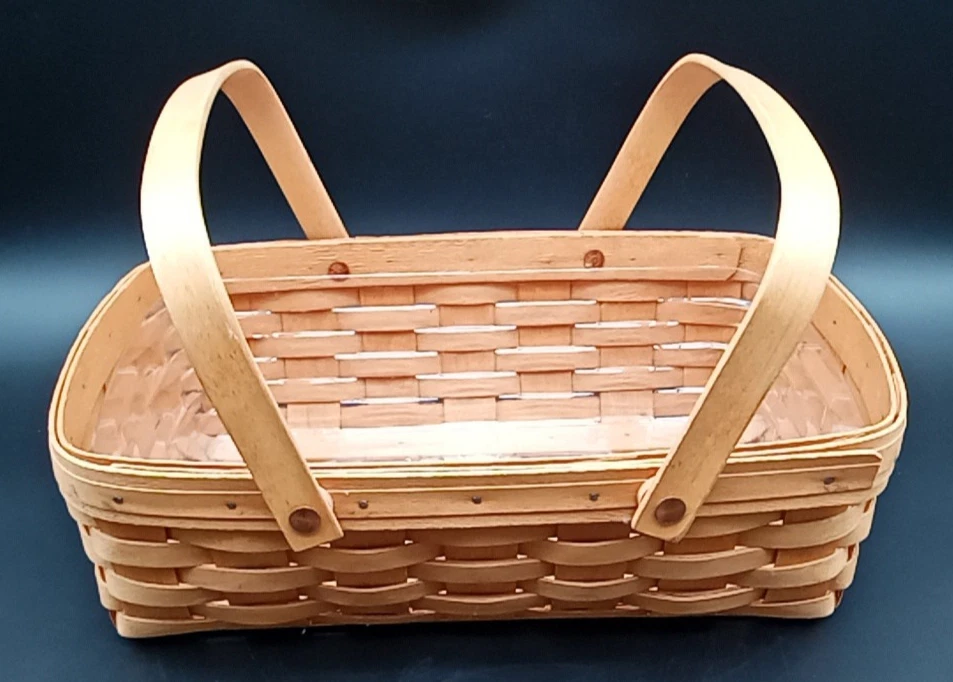 Basket With Liner In Longaberger Baskets (1995-1999) for sale | eBay