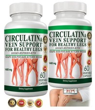Vein health support leg Circulation Complex, Capsules blend way natural 60 caps