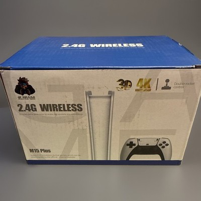 M15 Plus 2.4G Wireless Retro Game Console   3000+ Games, Dual Joystick, 4K HD