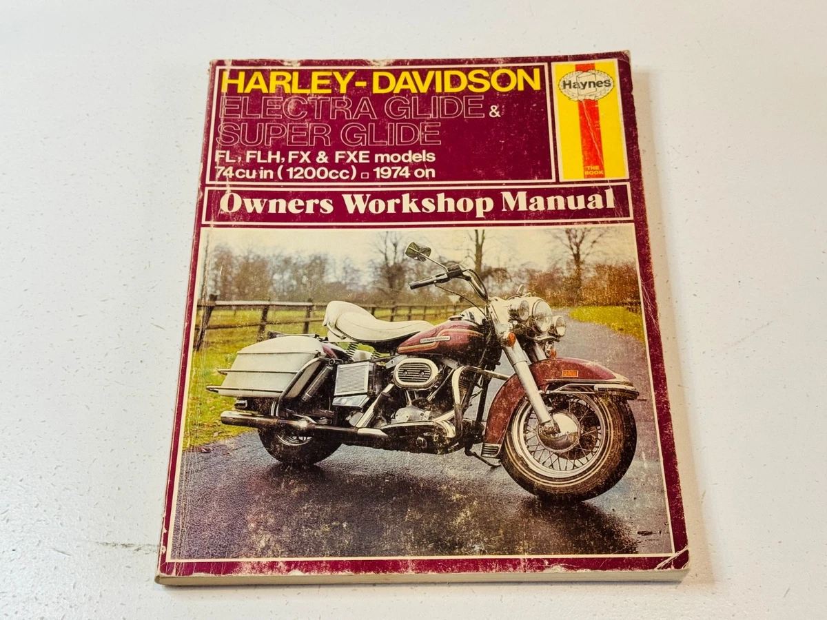 Harley-Davidson Haynes Motorcycle Repair Manuals & Literature for