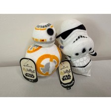 Hallmark Itty Bittys Star Wars BB-8 Stormtrooper Plush Set NWT
