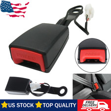 Front Driver Safety Seat Belt Buckle Plug Connector Warning Cable Camlock Duty