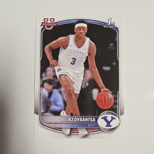 AJ Dybansta Bowman 1st 2025-26 Bowman Basketball RC Rookie BYU