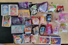 Vintage Lot Of McDonalds Happy Meal Toys Cinderella Buzz Cars Barbie Pony