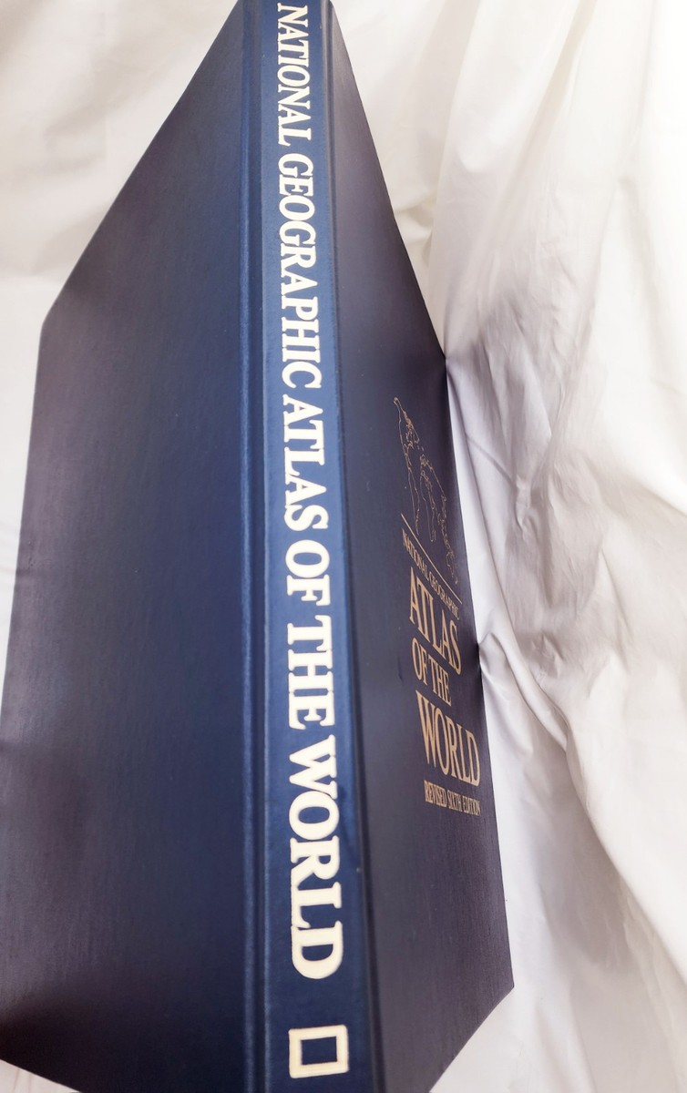 National Geographic Atlas of the World NatGeo NG 1995 Hardcover