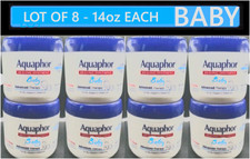 8 Pack 14oz Each Aquaphor Baby Advanced Therapy Healing Ointment - 112oz Total