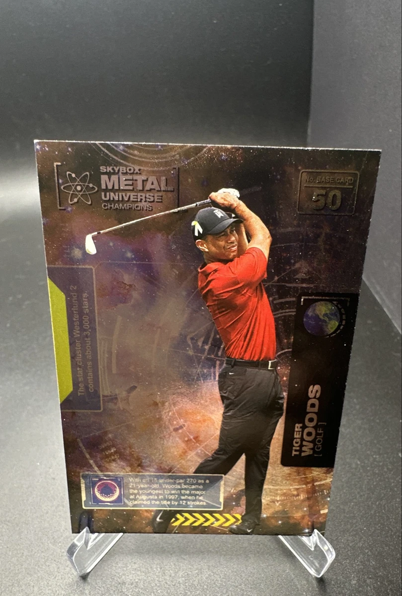 2021 Skybox Metal Universe Champions - Tiger Woods #50 | eBay