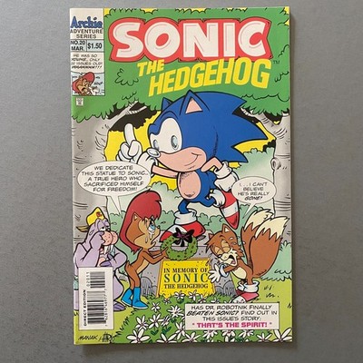 SONIC THE HEDGEHOG 20 (1995, ARCHIE COMICS)