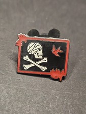 Disney Parks Trading Pin Jack Sparrow Flag Pirates Of The Caribbean 2007 