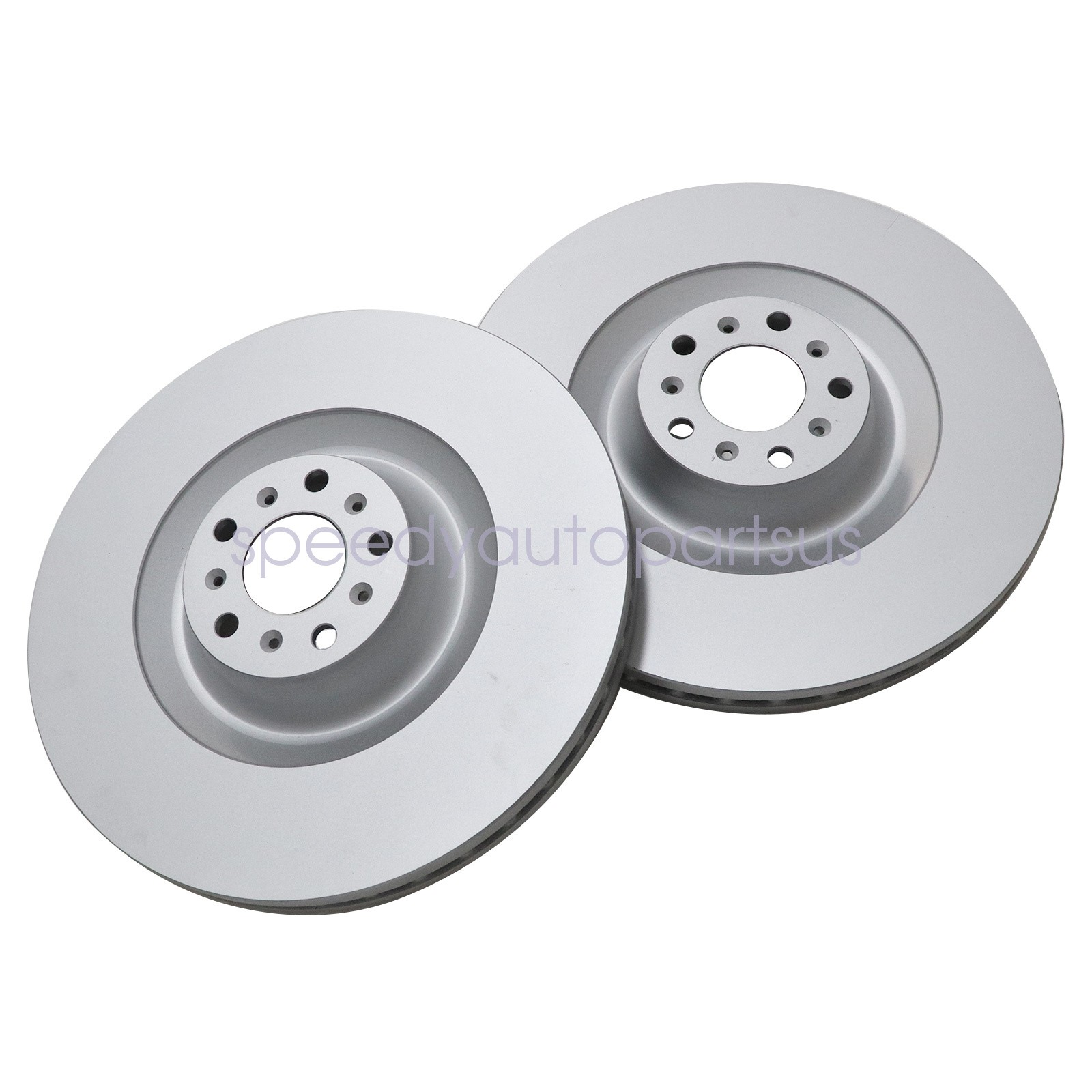 2PCS Front Brake Rotors For Bentley Flying Spur 2014-18 GT 2004-18 3W0615301B
