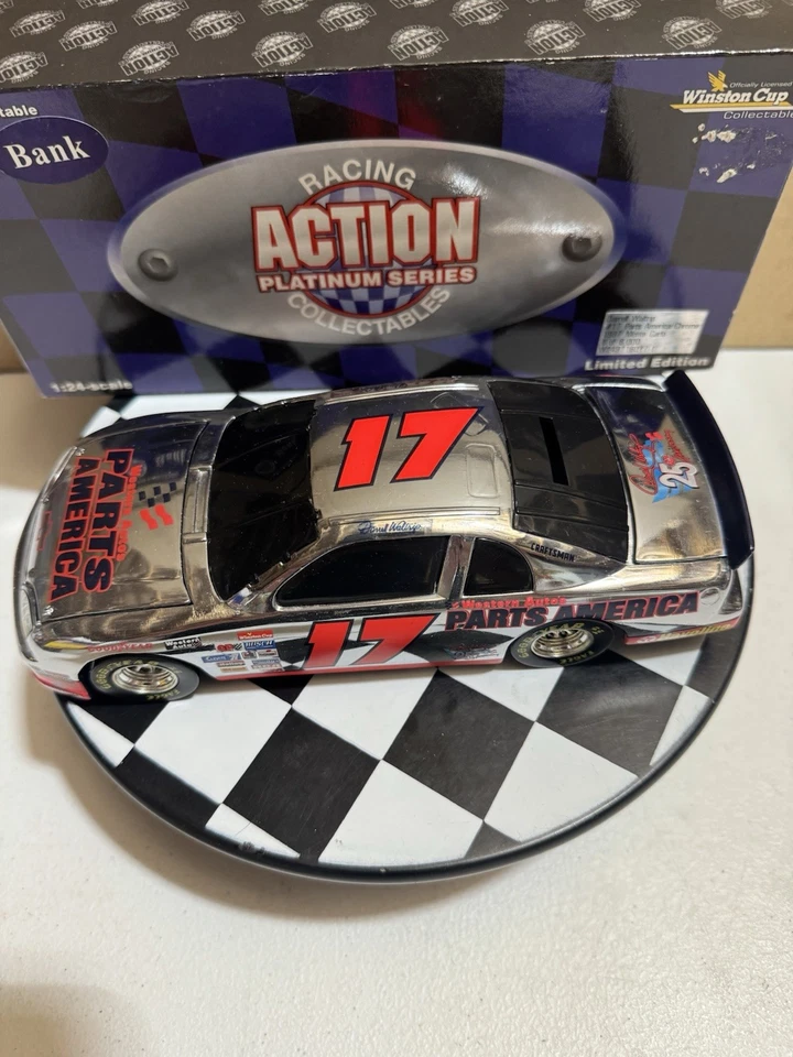 Darrell Waltrip #17 Piezas América Cromo 1/24 BWB NASCAR Diecast Foto 2 de 4