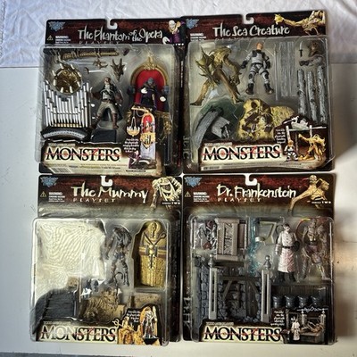 Set Of 4 Todd Macfarlane Monsters Ultra Action Figures Series Two (47B)