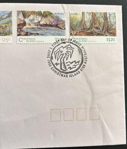 Christmas Island FDC 1993 Scenic Views Of Christmas Island - Picture 3 of 4