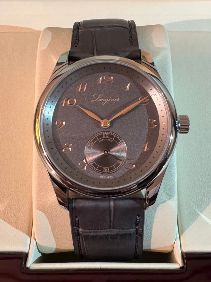 LONGINES MASTER COLLECTION L2.843.4.63.2 38,5mm NUOVO con scatola e garanzia - Immagine 2 di 4