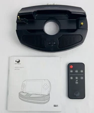 RARE Playstation Portable PSP Joytech Media Amp Cradle Stereo Speaker & Remote
