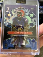 2026  Wild Card 5 Card Draw Stacked Deck Black Tie Edition Jaden Baugh 3/3 PRC