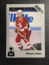 Shaun Imber #19 1991 7th Inning Sketch Memorial Cup (CHL)
