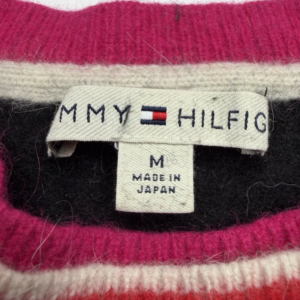 Vintage Tommy Hilfiger Womens Lambs Wool Short Sleeve Sweater Size M 1990’s Y2K - Image 3 of 4