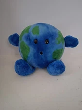 Celestial Buddies Earth 9” Stuffed Toy Plush Planet Educational Solar System EUC