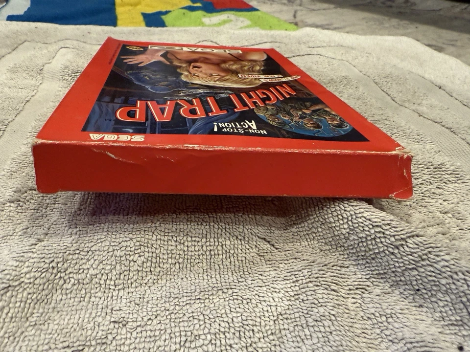 Night Trap (Sega CD) Red Box Variant CIB  2 Discs - Image 4 of 4
