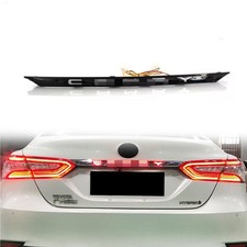 Glossy Black Trunk Center Light Led W Dynamic Stop For Toyota Camry 2018-2023