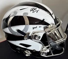 PEYTON MANNING Signed HOF 21 Custom Painted Colts & Broncos Full Size Speedflex